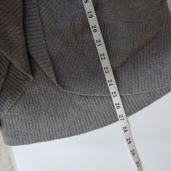 Barefoot Dreams CozyChic Lite Circle Cardigan XS Gray Supersoft Comfy - Picture 8 of 8